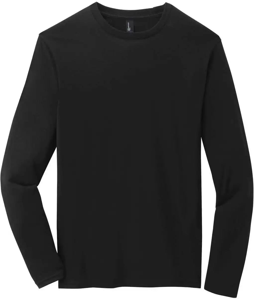 District Dt6200 Very Important Tee Long Sleeve Black