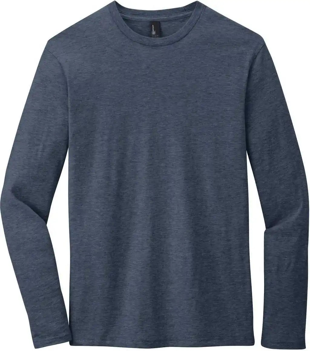 District Dt6200 Very Important Tee Long Sleeve - Heathered Navy