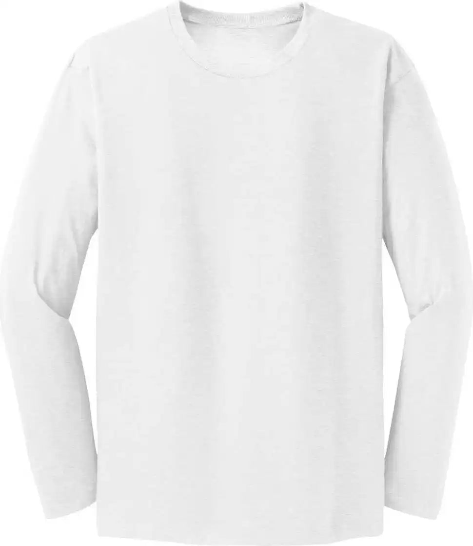 District Dt6200 Very Important Tee Long Sleeve White