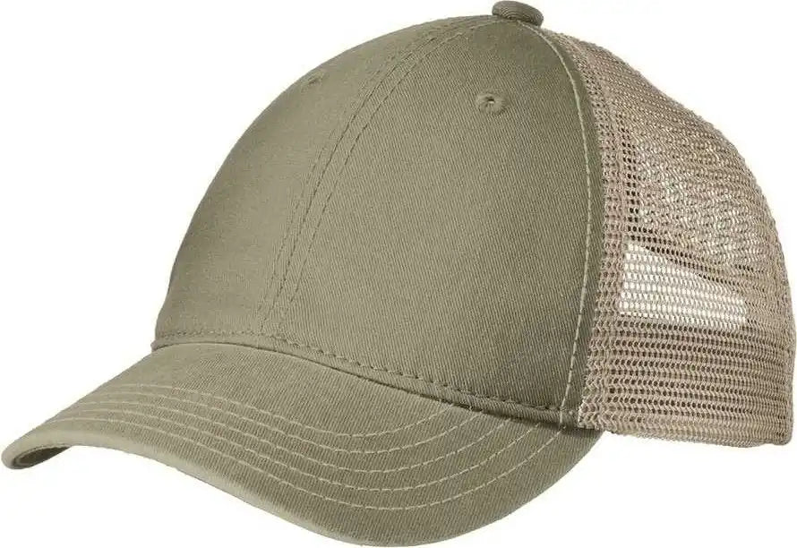 District Dt630 Super Soft Mesh Back Cap - Olive Khaki - one Size Fits Most