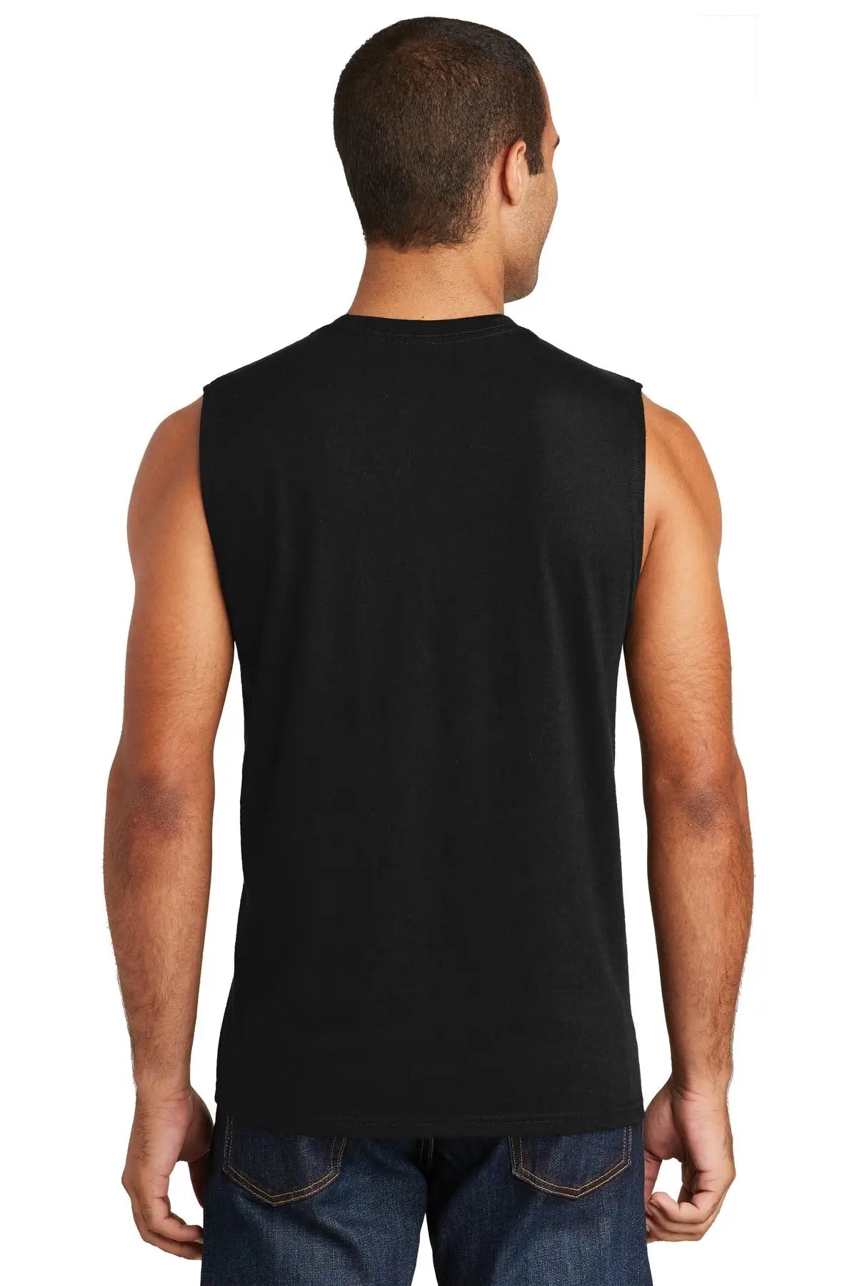 District Dt6300 V.i.t Muscle Tank - Black