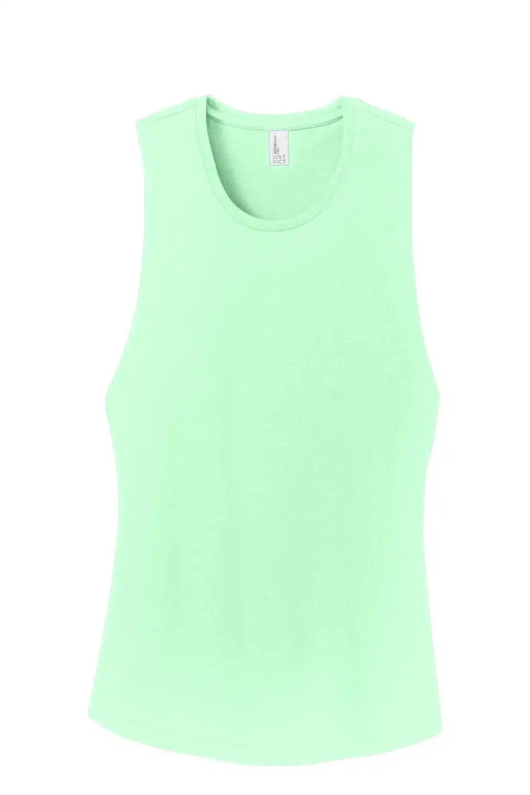 District Dt6301 Women’s Fitted V.i.t. Festival Tank - Mint