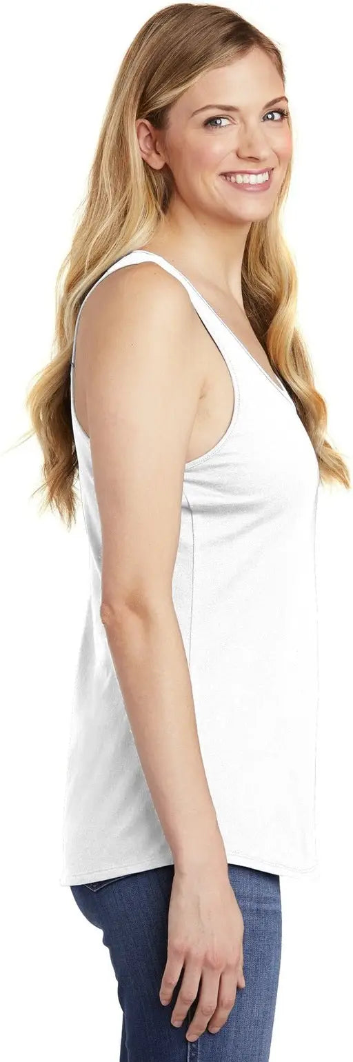 District Dt6302 Women’s V.i.t. Racerback Tank - White