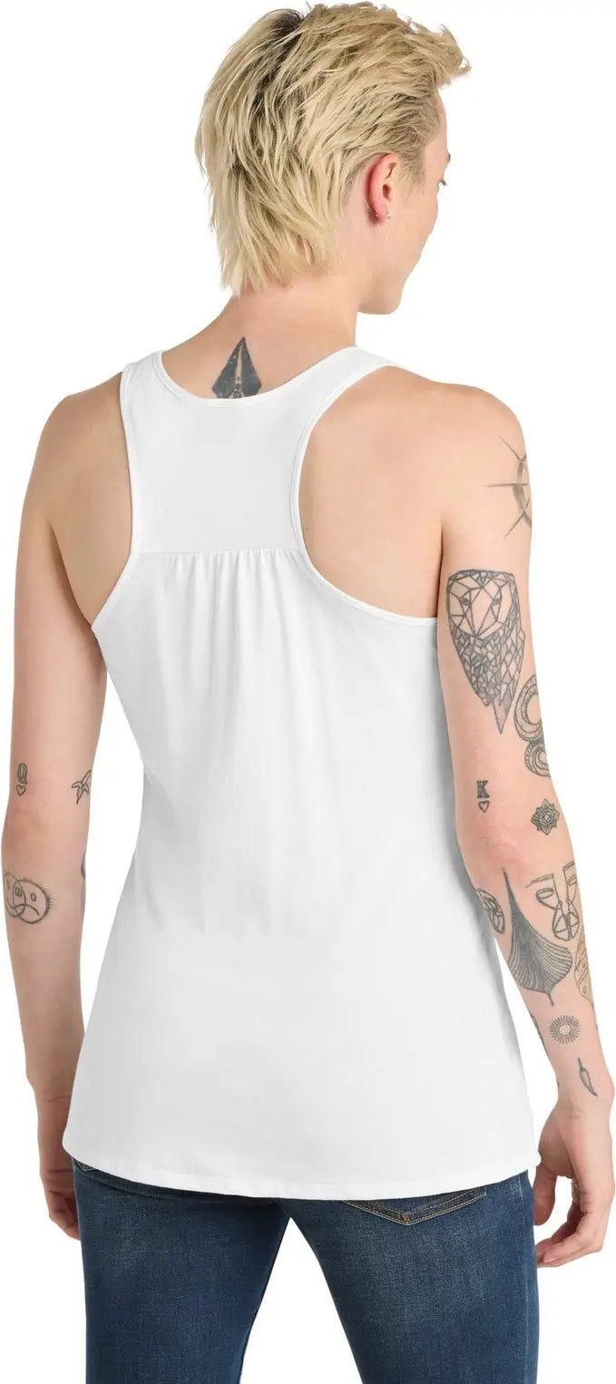 District Dt6302 Women’s V.i.t. Racerback Tank - White