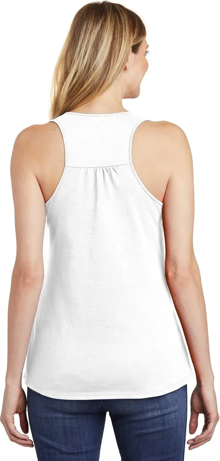District Dt6302 Women’s V.i.t. Racerback Tank - White