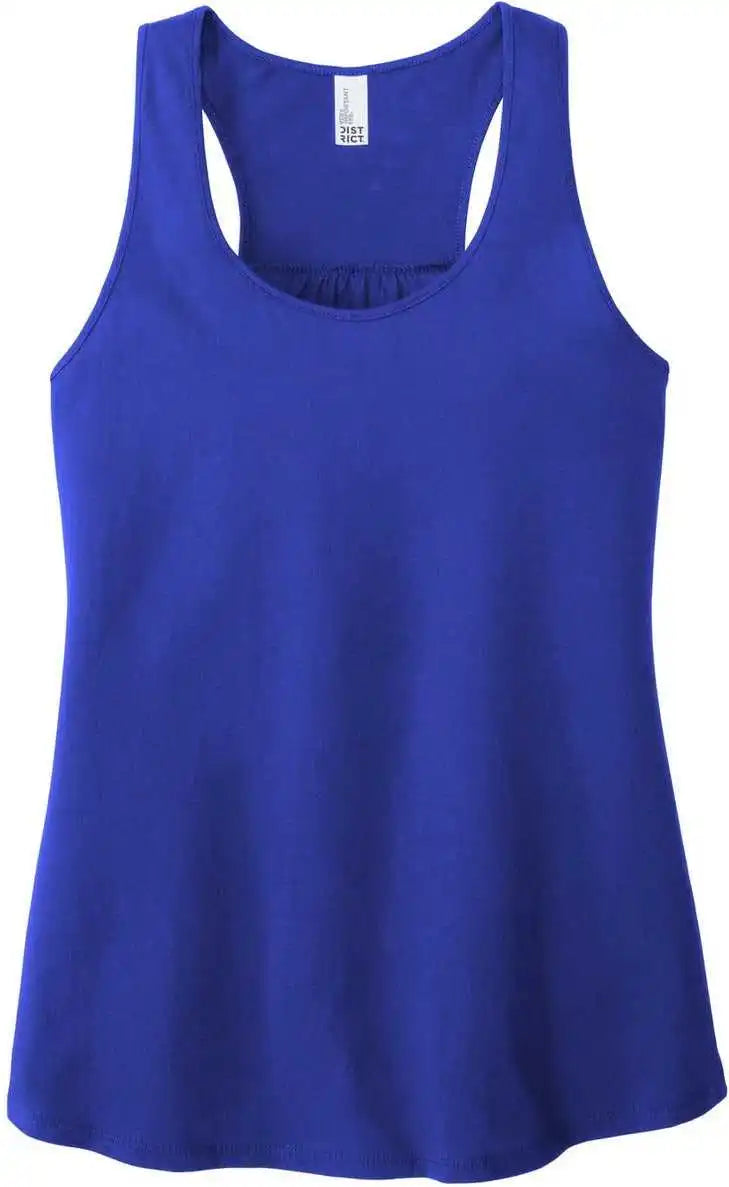 District Dt6302 Women’s Vit Racerback Tank - Deep Royal