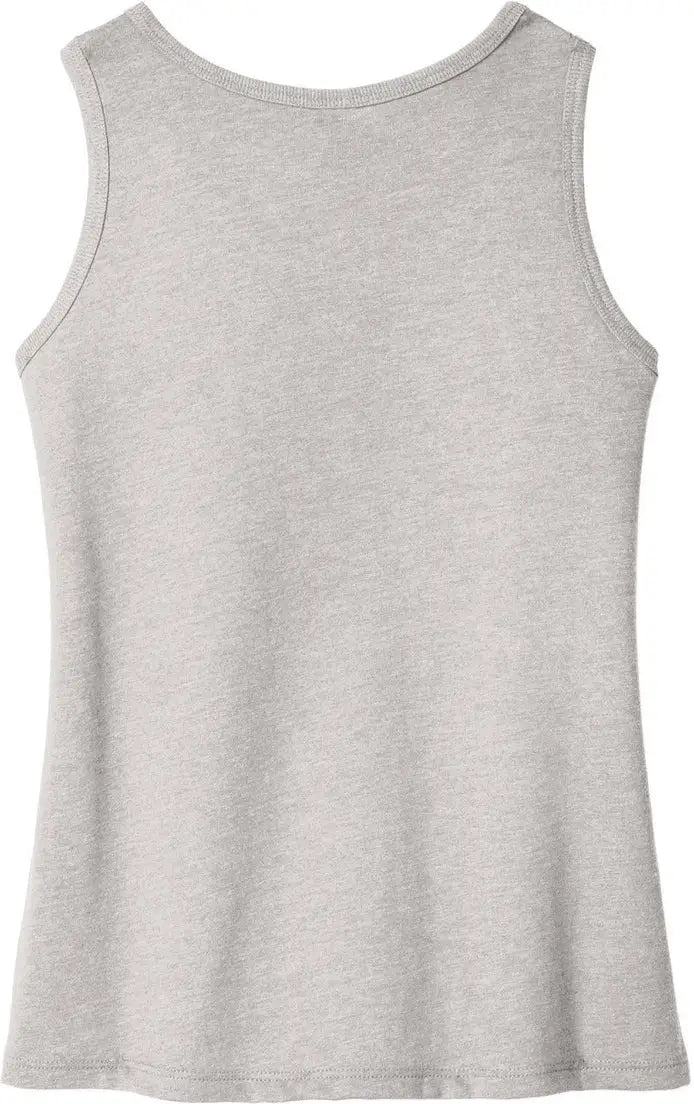District Dt6303yg Girls V.i.t. Tank - Light Heather Gray - Adult Xs