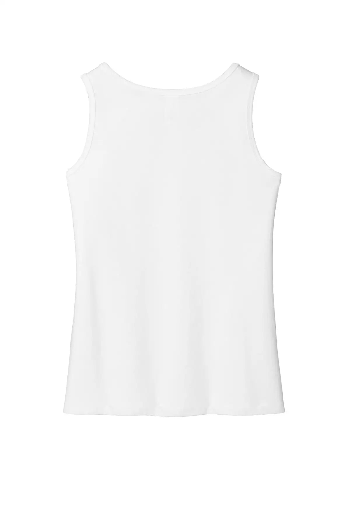 District Dt6303yg Girls V.i.t. Tank - White - Adult Xs