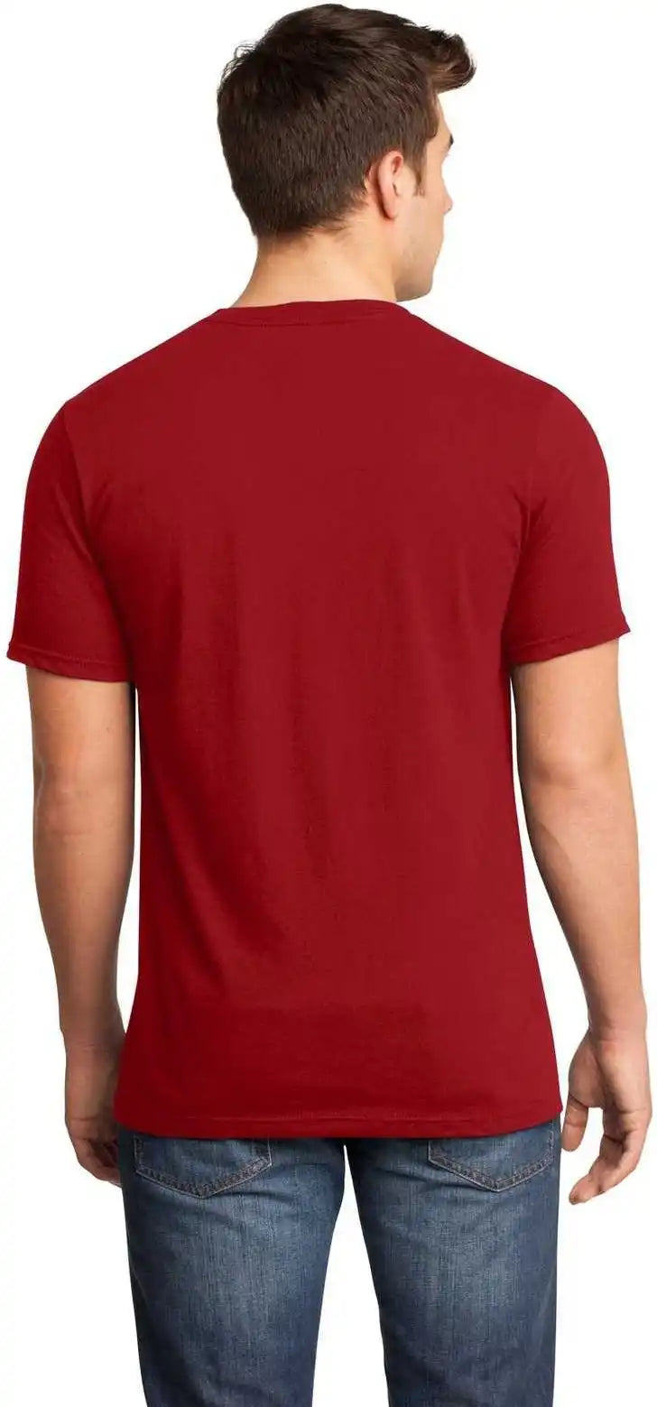 District Dt6500 Very Important Tee v Neck Classic Red