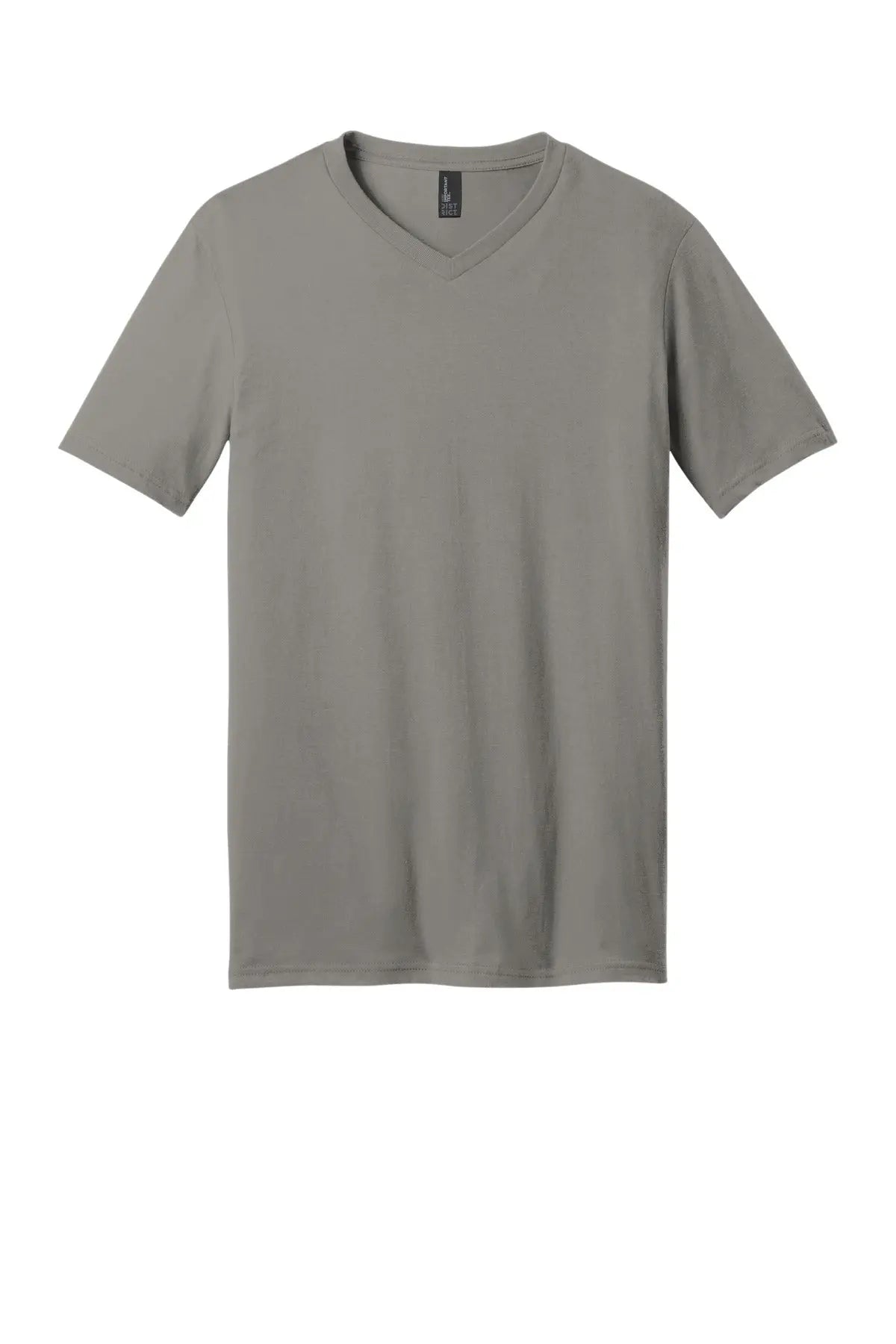 District Dt6500 Very Important Tee V-neck - Gray