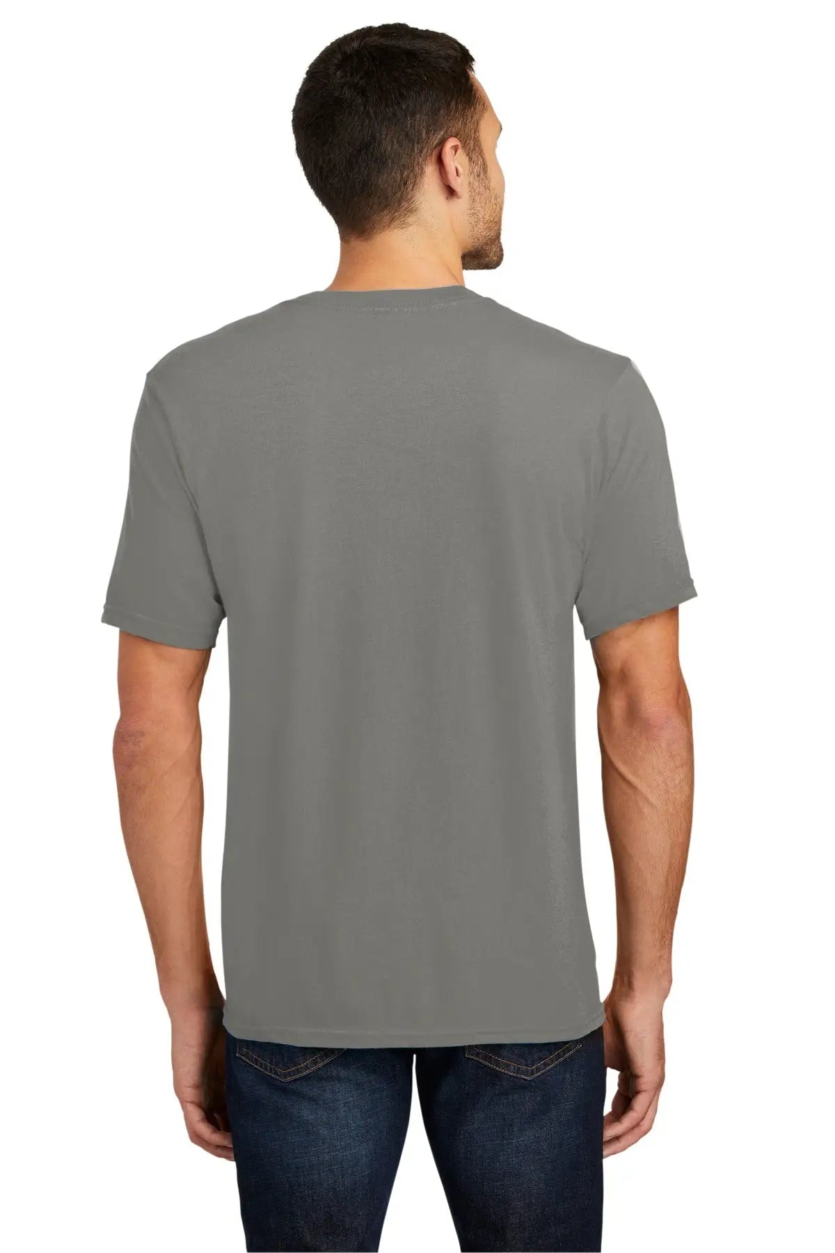 District Dt6500 Very Important Tee V-neck - Gray