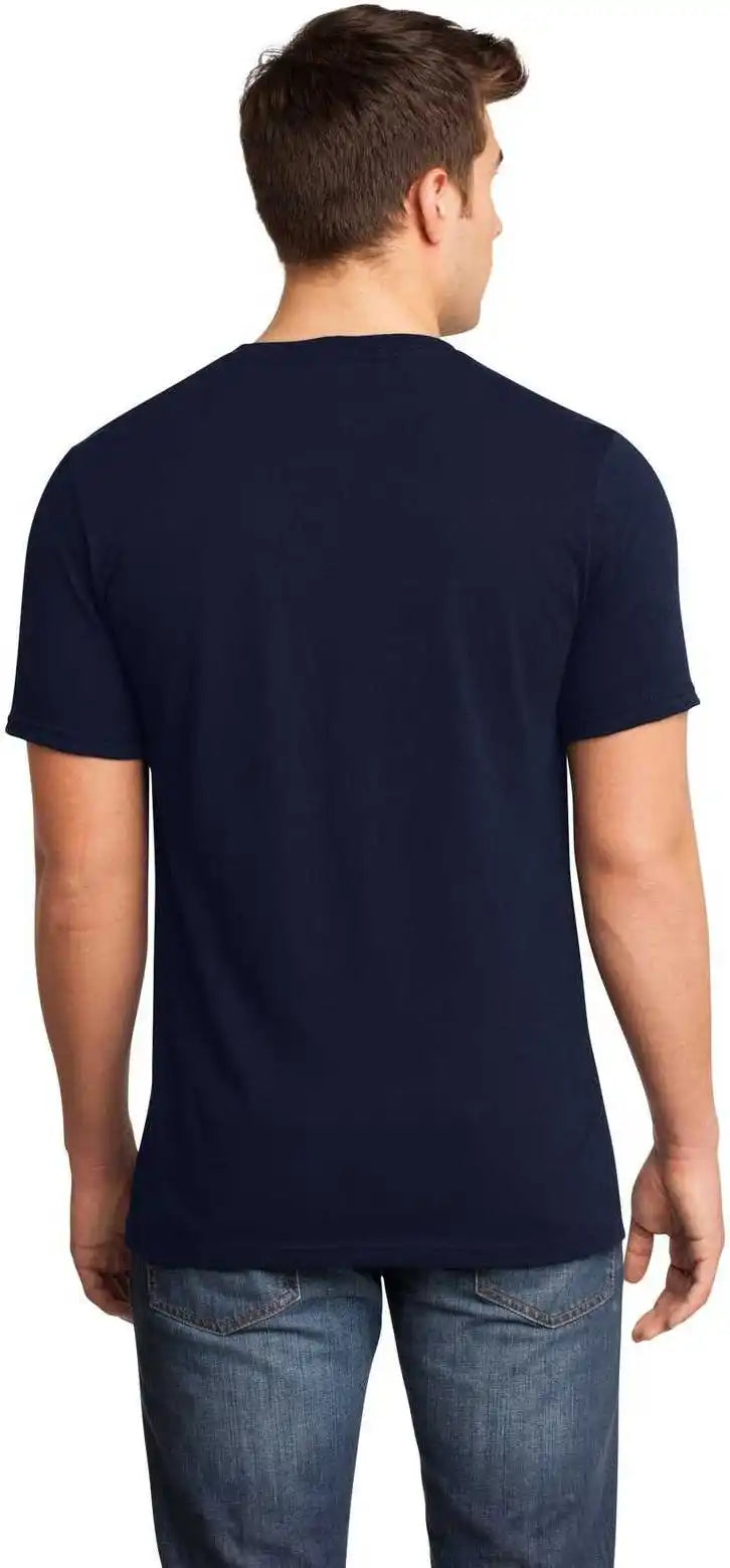 District Dt6500 Very Important Tee v Neck New Navy