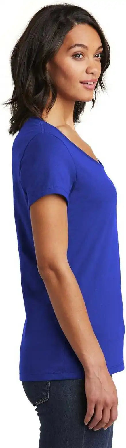 District Dt6503 Women’s Very Important Tee v Neck Deep Royal