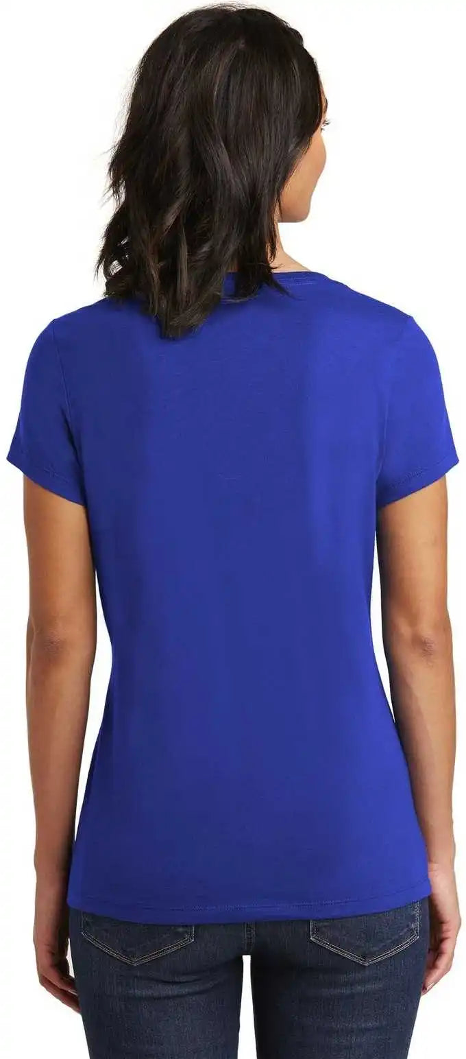 District Dt6503 Women’s Very Important Tee v Neck Deep Royal