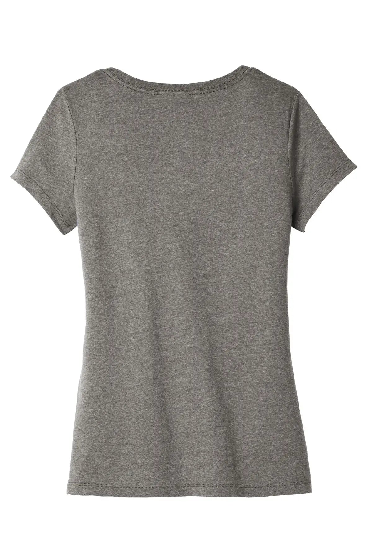 District Dt6503 Women’s Very Important Tee V-neck - Gray Frost