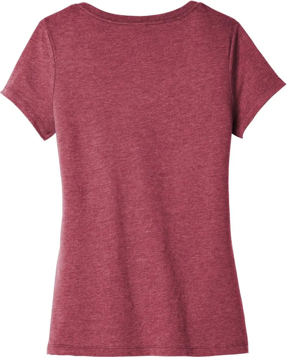 District Dt6503 Women’s Very Important Tee V-neck - Heathered Cardinal - Ladies Xs