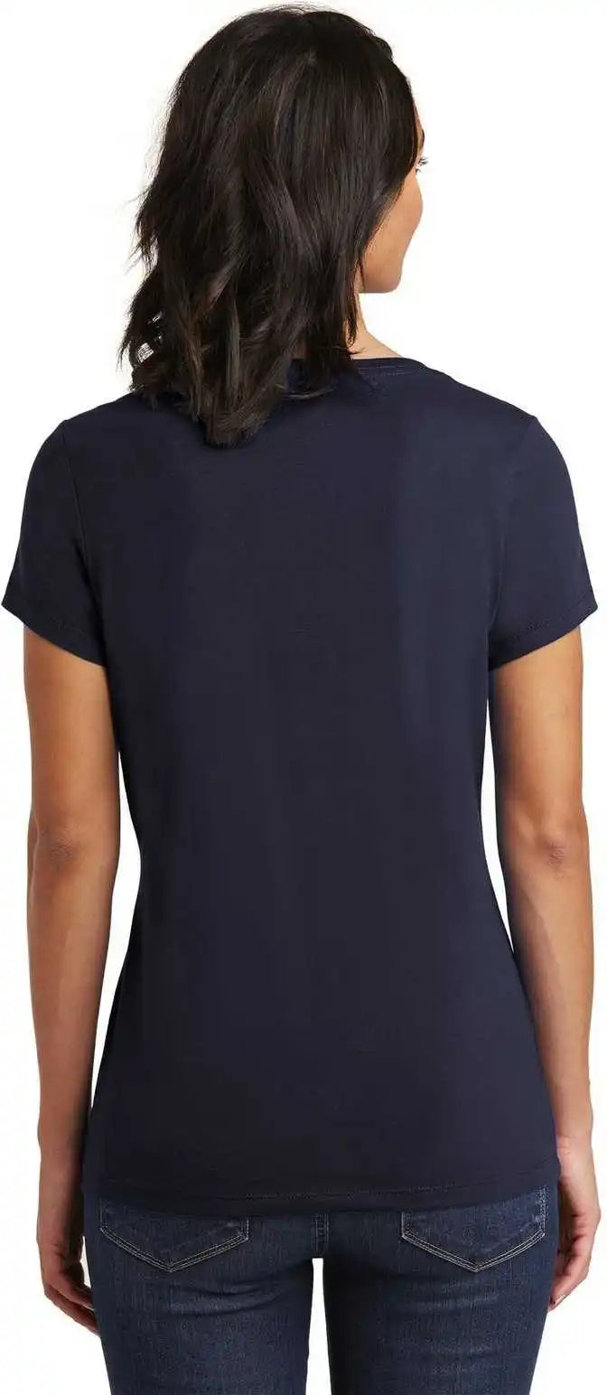 District Dt6503 Women’s Very Important Tee v Neck New Navy