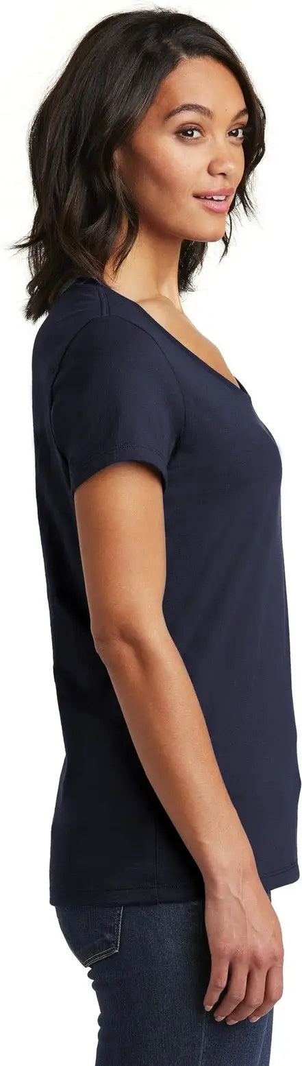 District Dt6503 Women’s Very Important Tee V-neck - New Navy