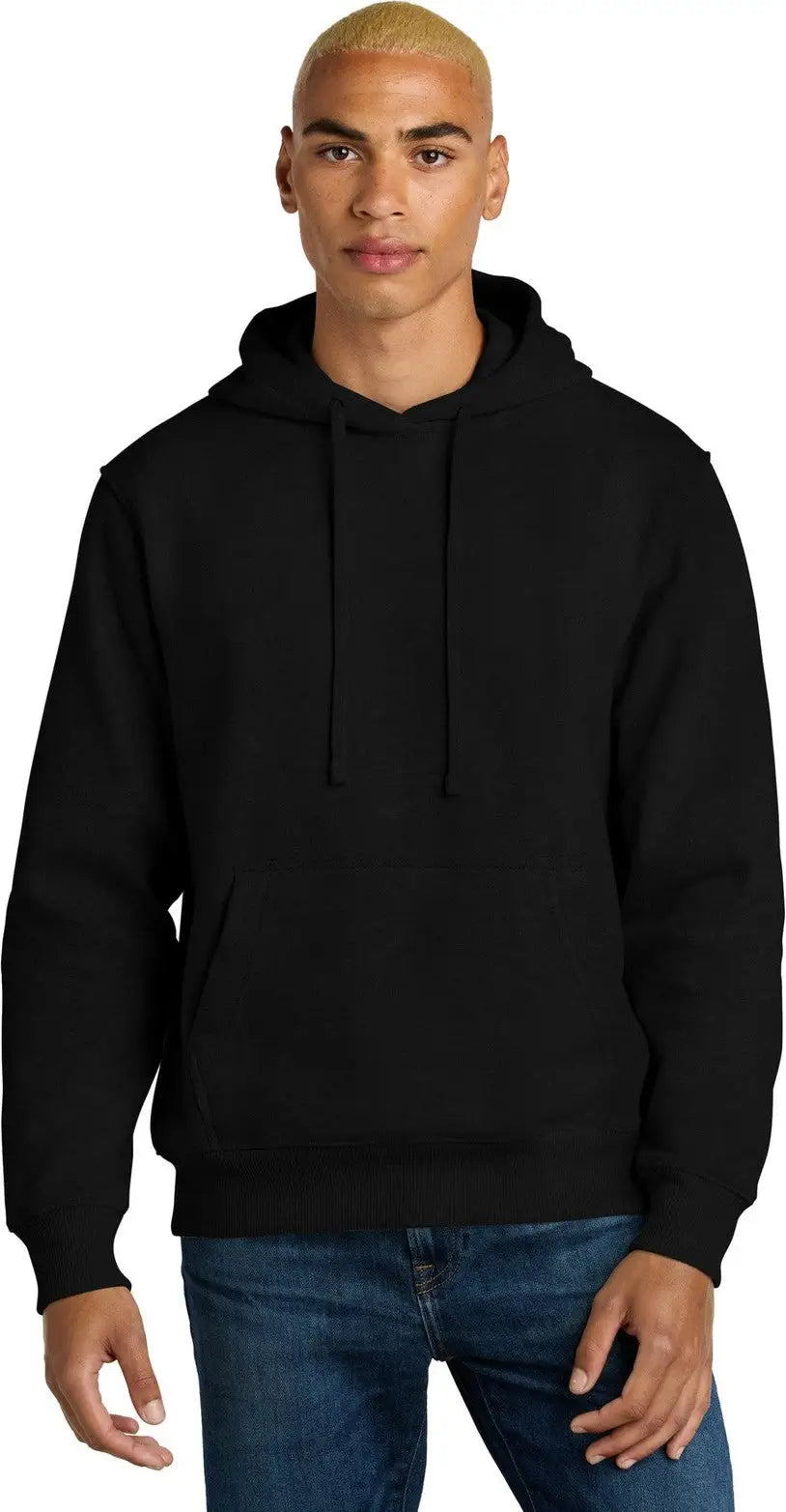 District Dt6600 V.i.t. Super Heavyweight Fleece Hoodie - Black - Adult Xs