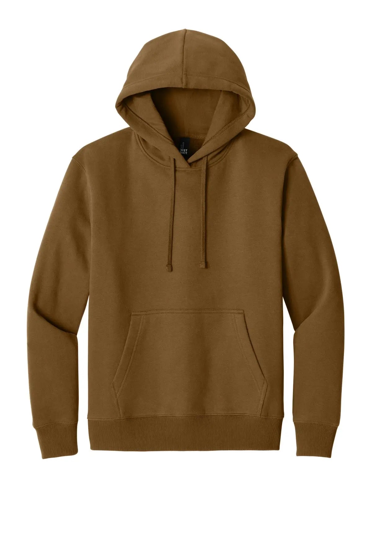District Dt6600 V.i.t. Super Heavyweight Fleece Hoodie - Duck Brown