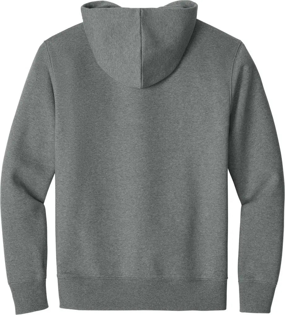 District Dt6600 V.i.t. Super Heavyweight Fleece Hoodie - Gray Frost - Adult Xs