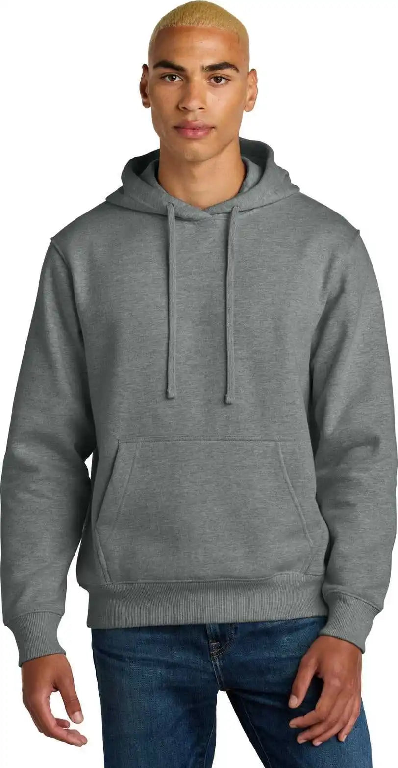 District Dt6600 Vit Heavyweight Fleece Hoodie Grey Frost