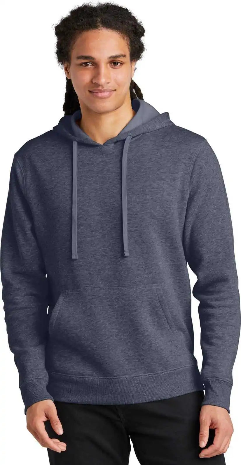 District Dt6600 Vit Heavyweight Fleece Hoodie - Navy Heather