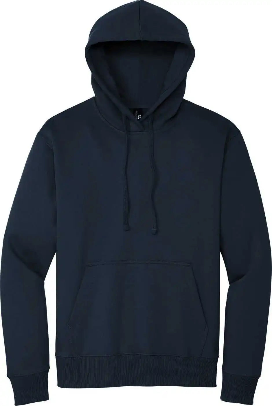 District Dt6600 Vit Heavyweight Fleece Hoodie New Navy