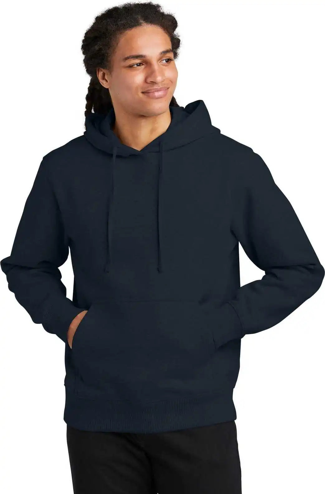 District Dt6600 Vit Heavyweight Fleece Hoodie New Navy