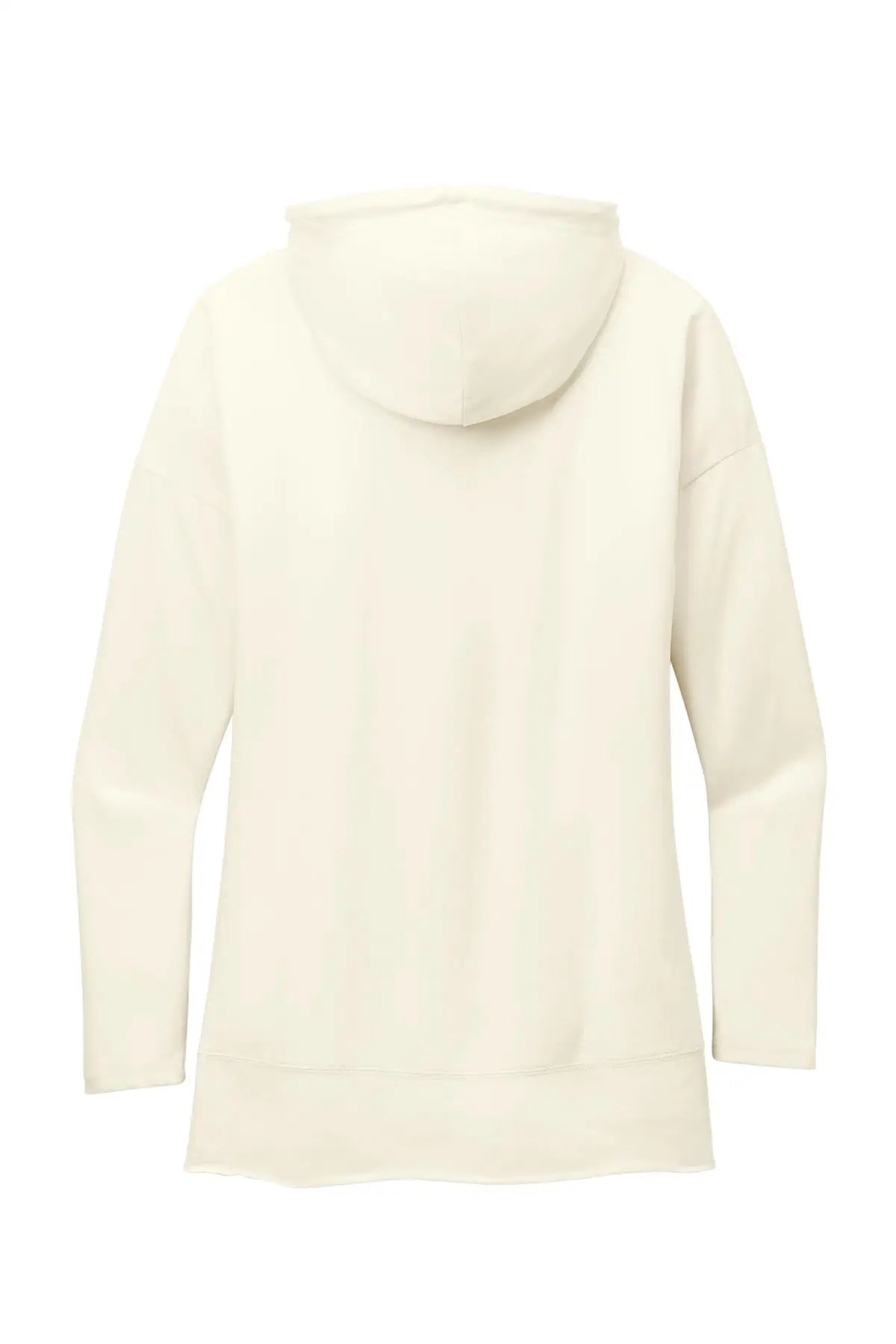 District Dt671 Women’s Featherweight French Terry Hoodie - Gardenia