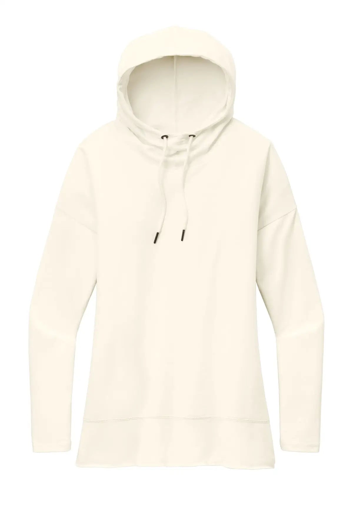 District Dt671 Women’s Featherweight French Terry Hoodie - Gardenia