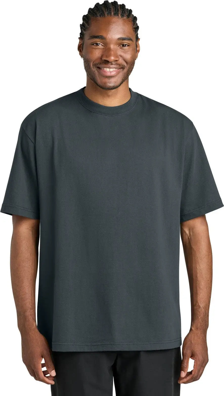 District Dt7075 7-oz. Gritty Tee - Graphite