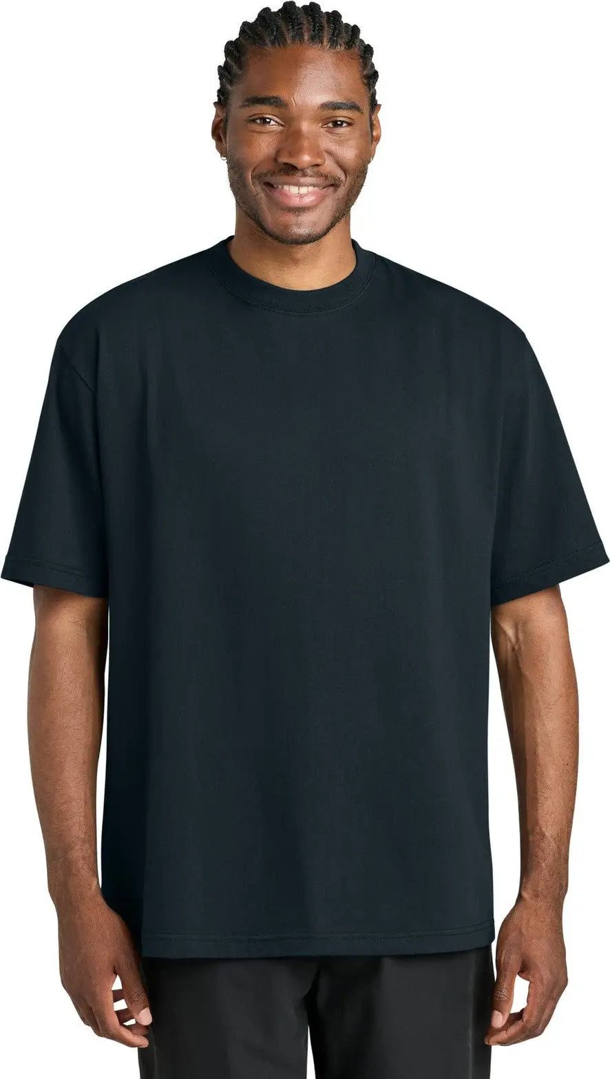 District Dt7075 7-oz. Gritty Tee - Navy Blue