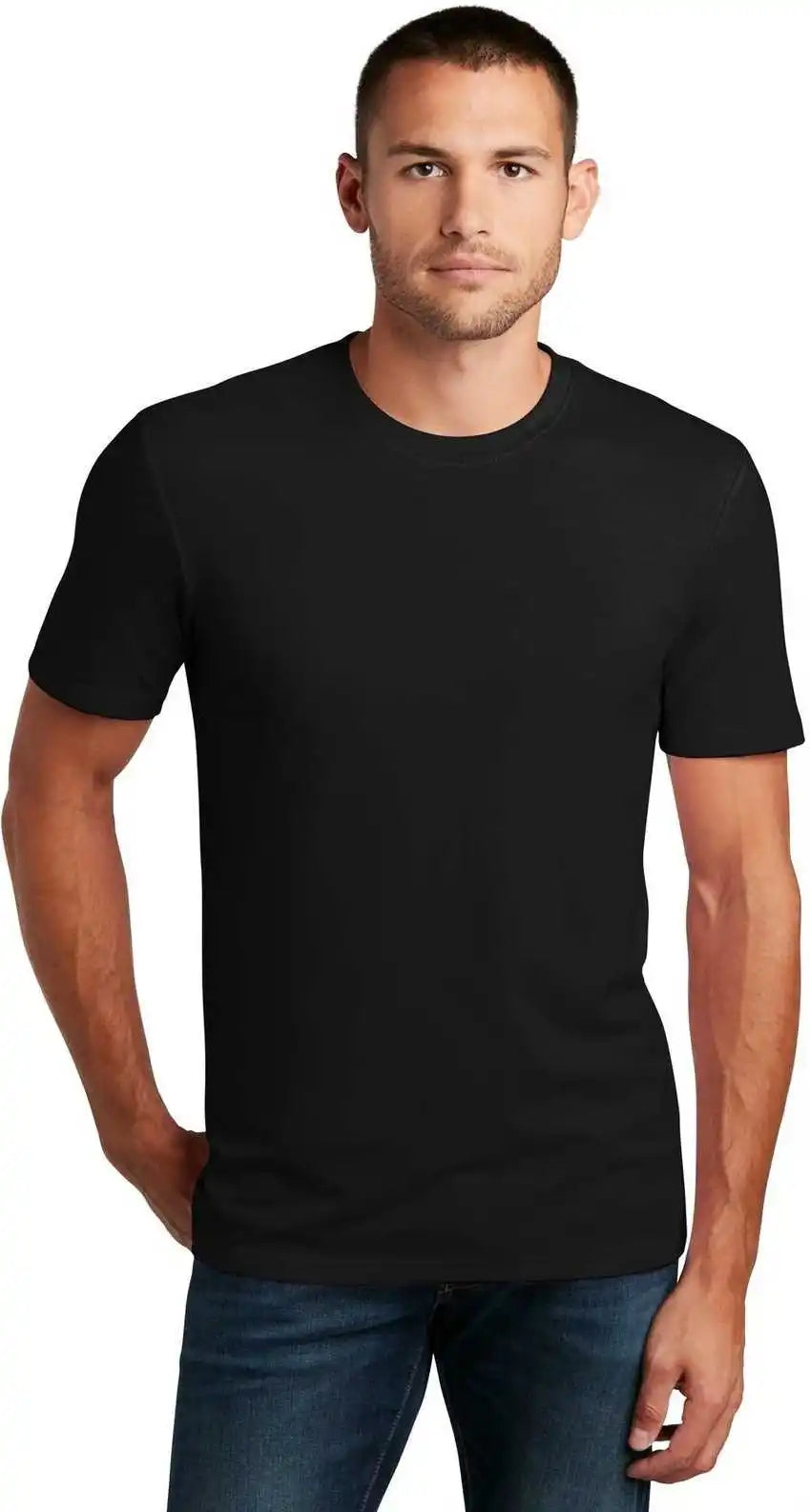 District Dt7500 Flex Tee Black