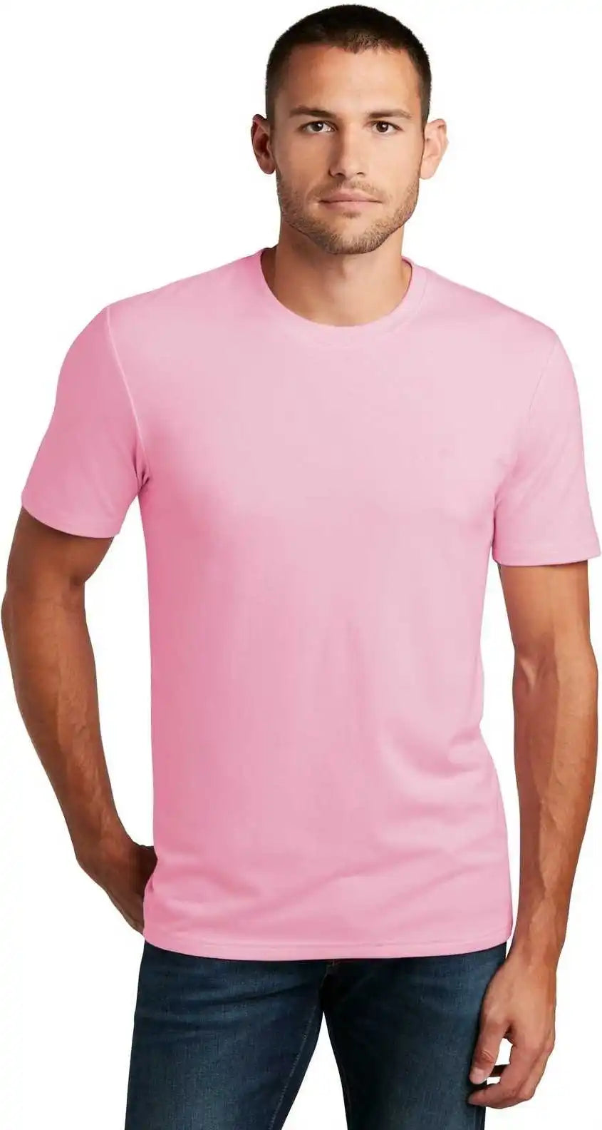 District Dt7500 Flex Tee Lilac