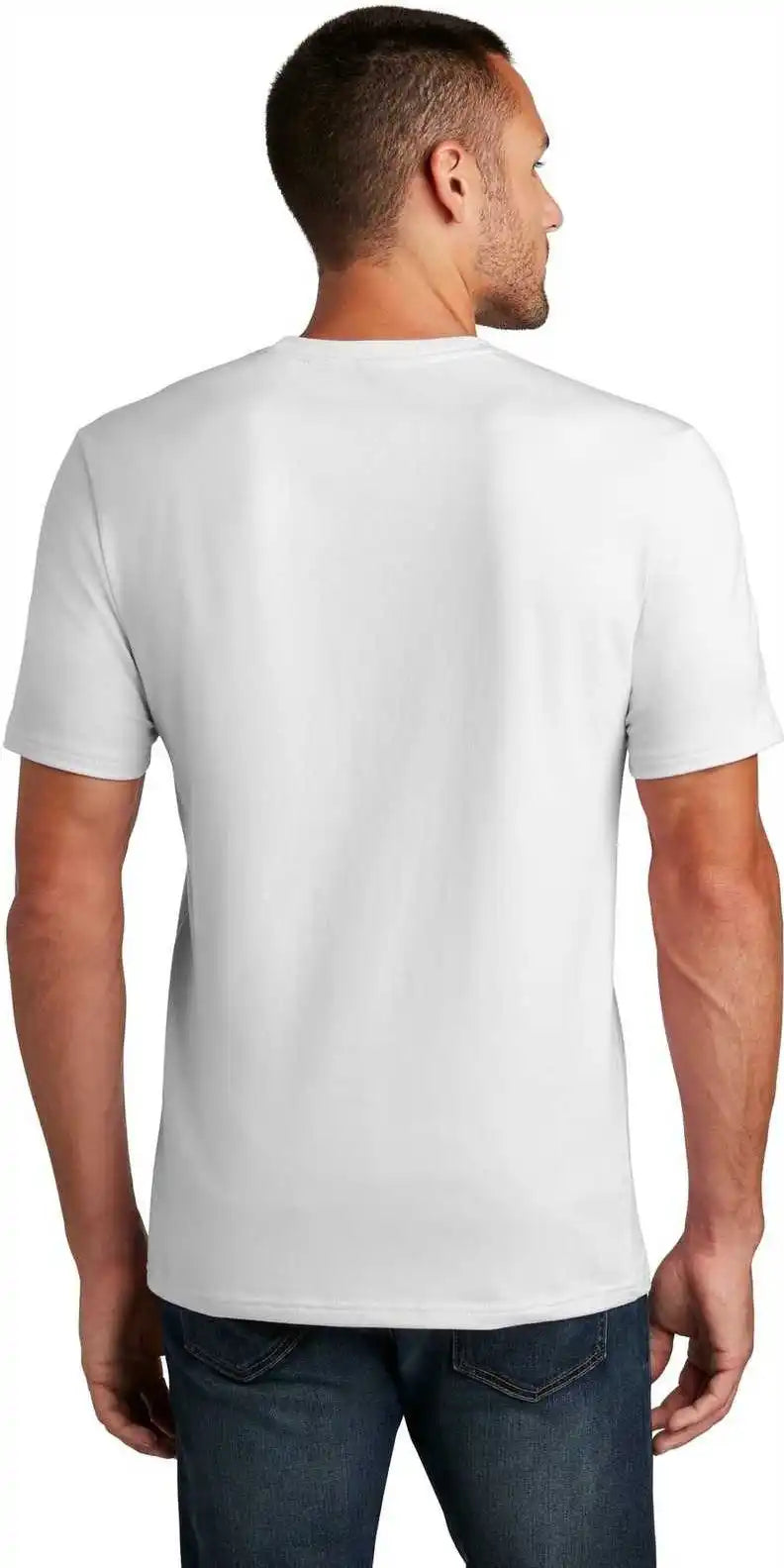 District Dt7500 Flex Tee White
