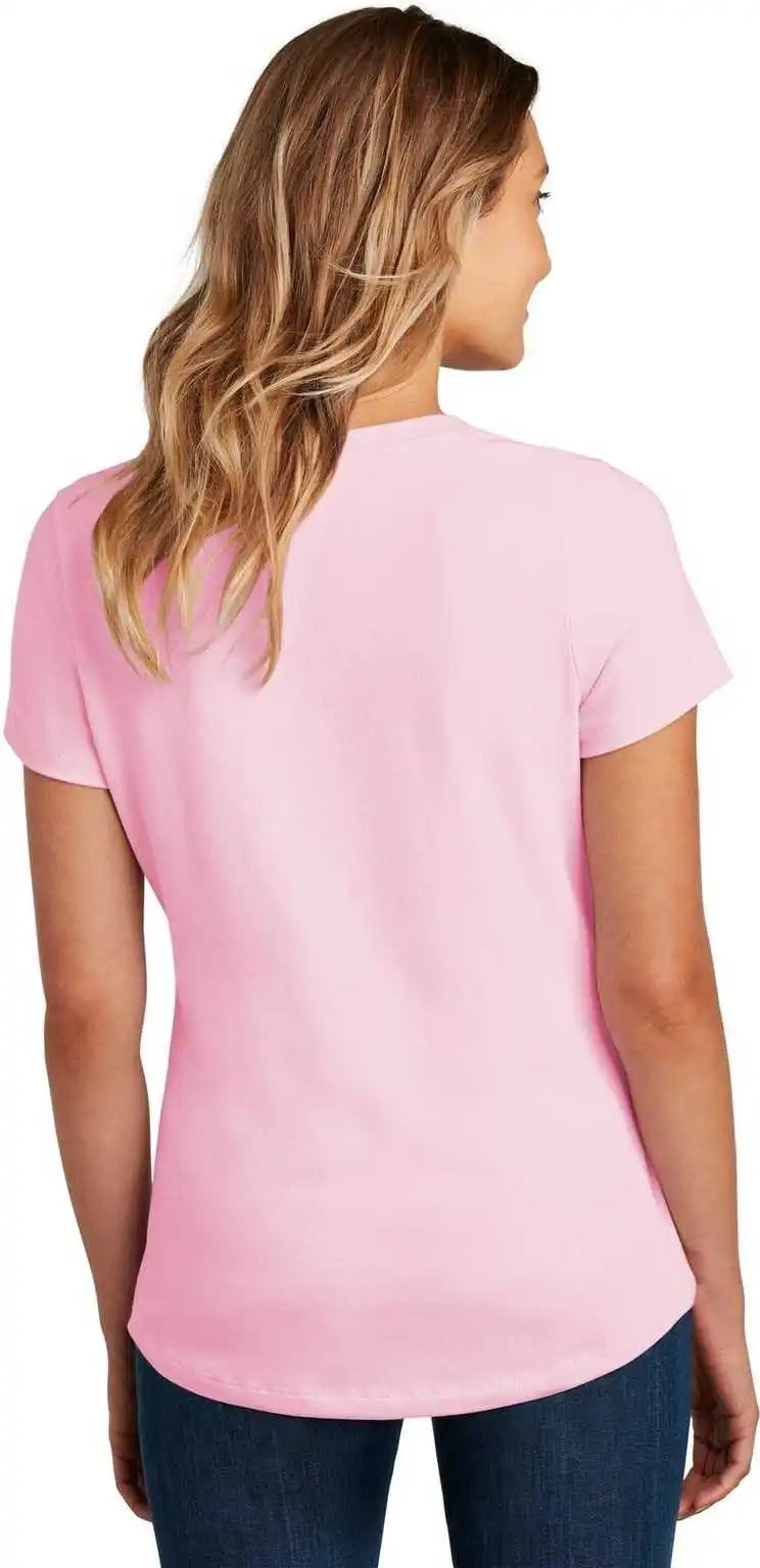 District Dt7501 Womens Flex Scoop Neck Tee - Lilac