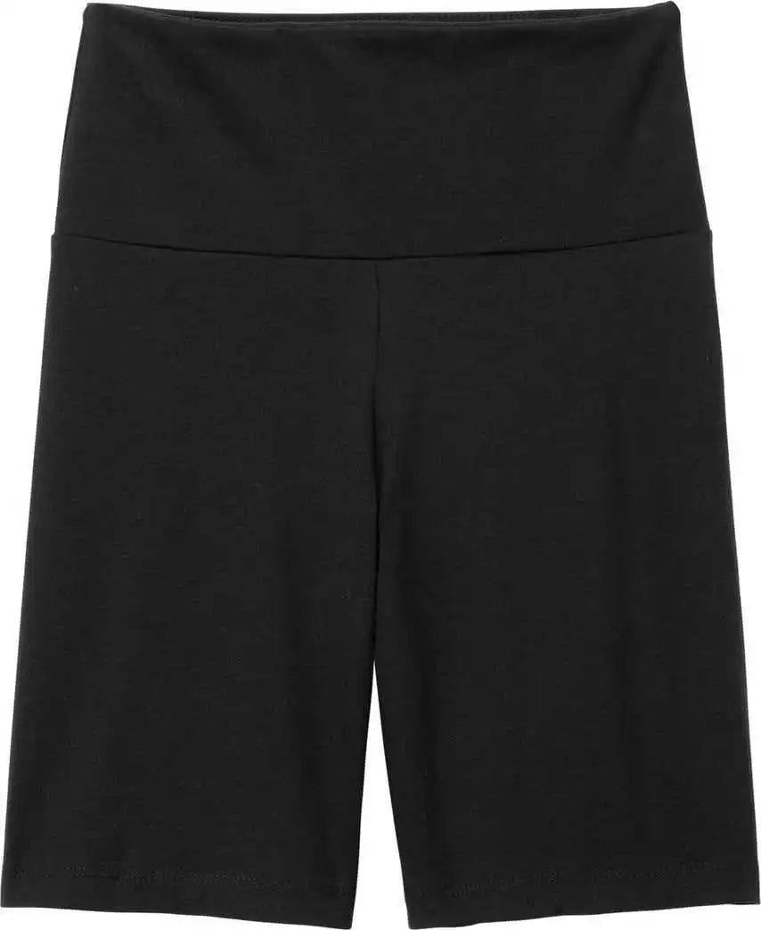 District Dt7509 Women’s Flex High-waist Bike Short - Black