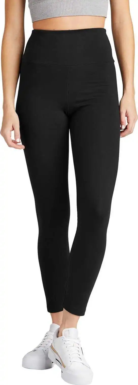 District Dt7510 Women’s Flex High-waist Legging - Black