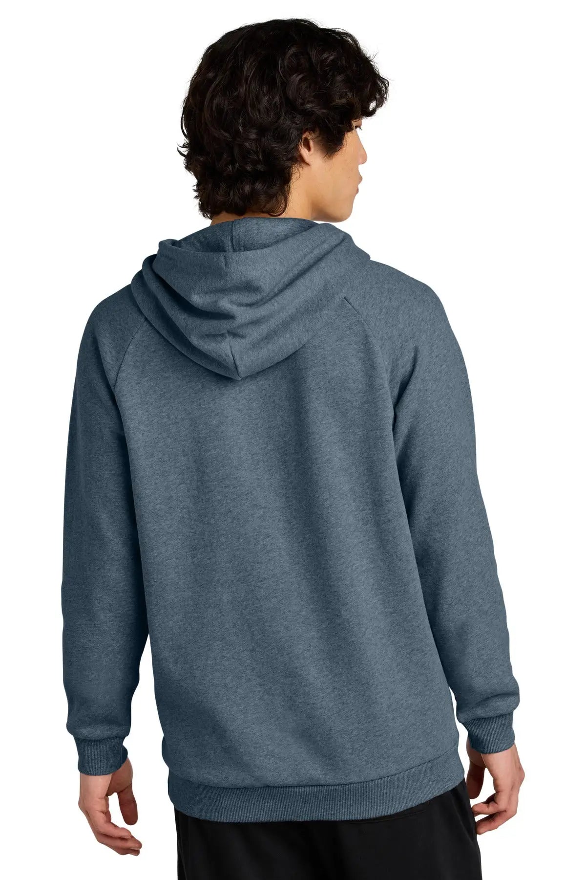 District Dt7800 Cloud Fleece Hoodie - Flint Blue Heather