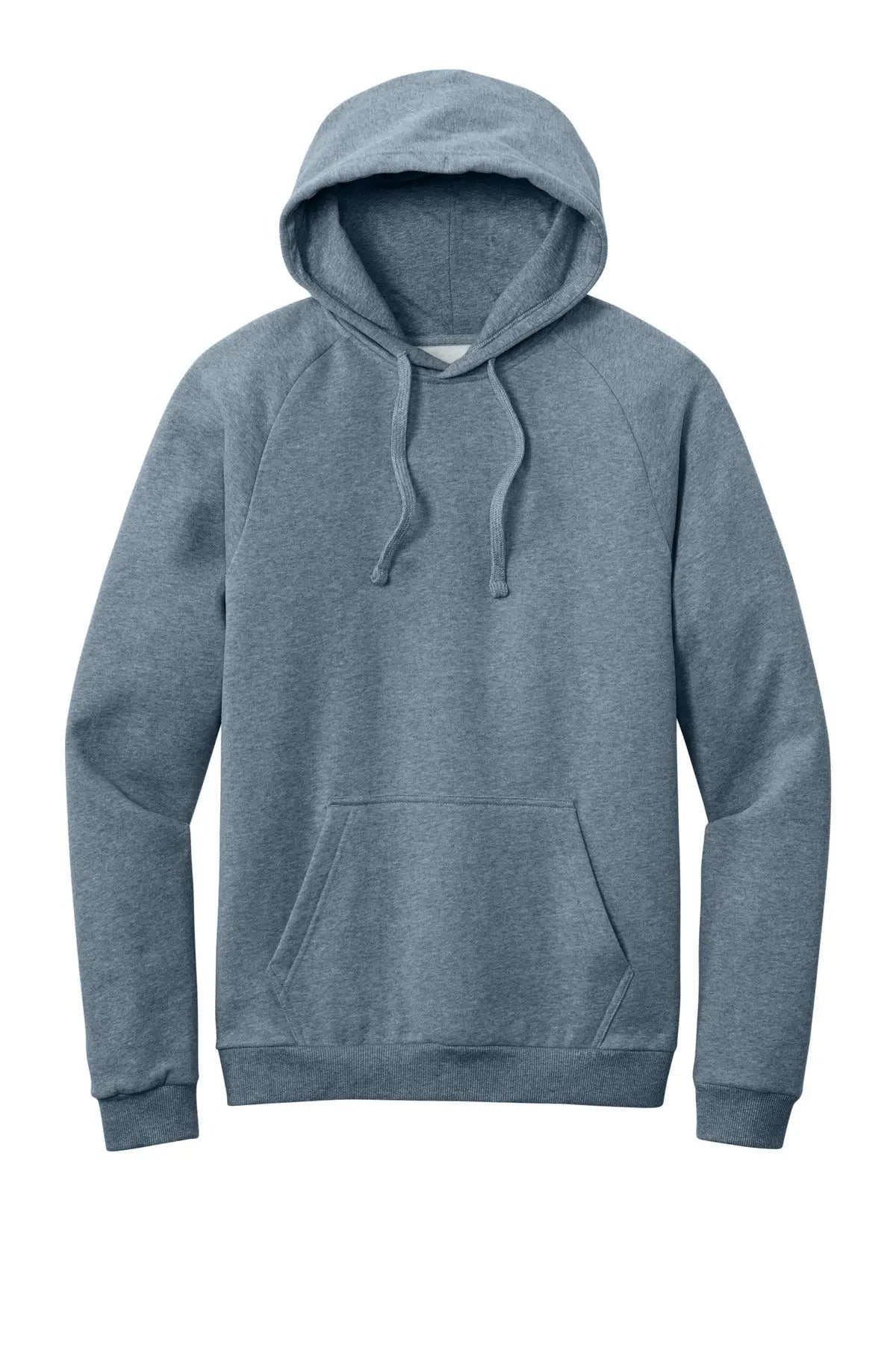District Dt7800 Cloud Fleece Hoodie - Flint Blue Heather