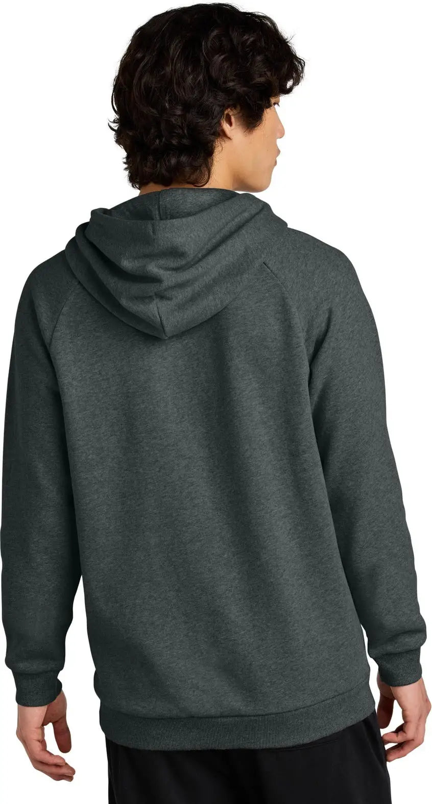 District Dt7800 Cloud Fleece Hoodie - Heathered Charcoal