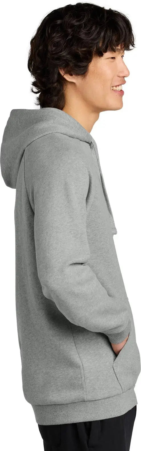 District Dt7800 Cloud Fleece Hoodie - Heathered Steel