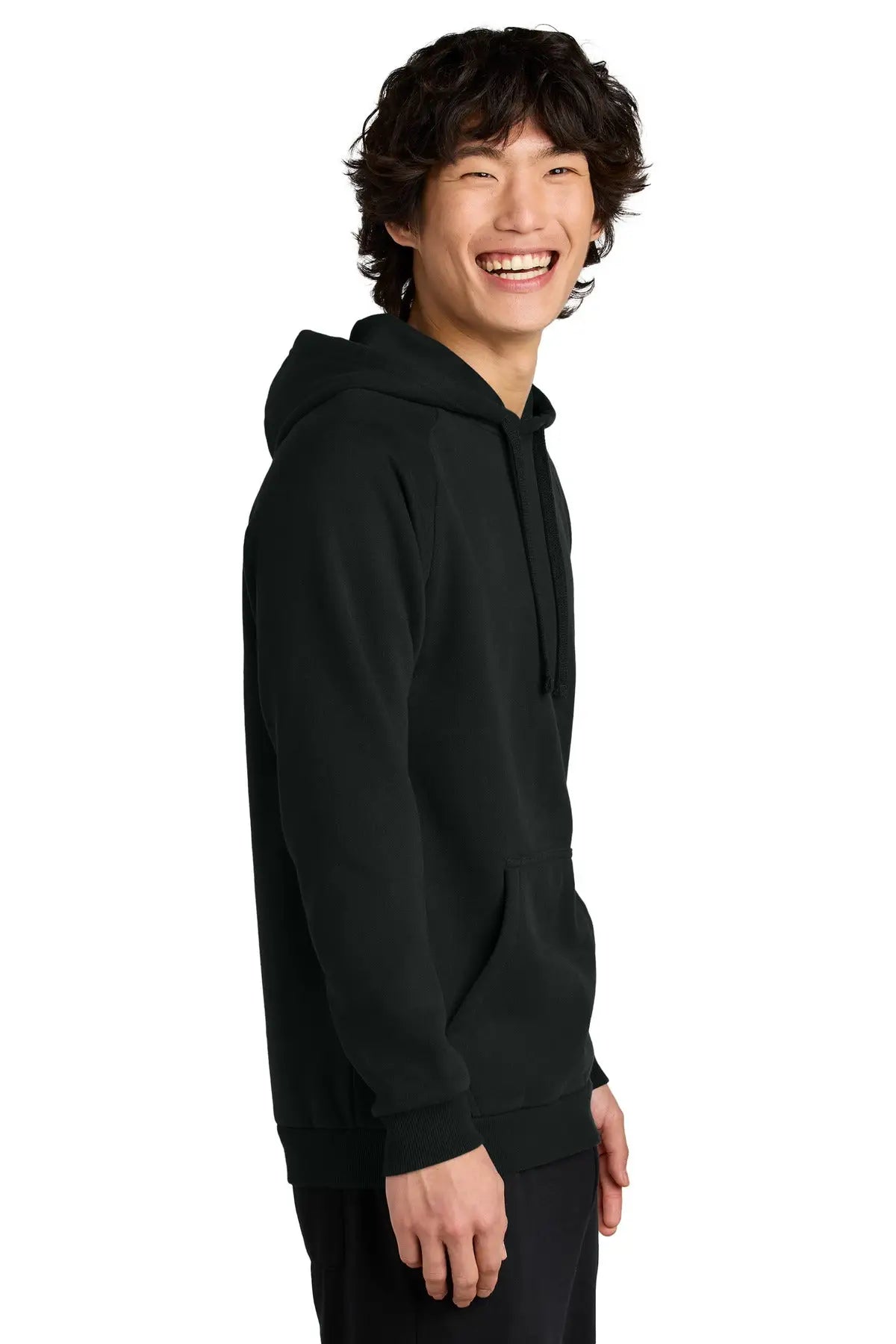 District Dt7800 Cloud Fleece Hoodie - Jet Black