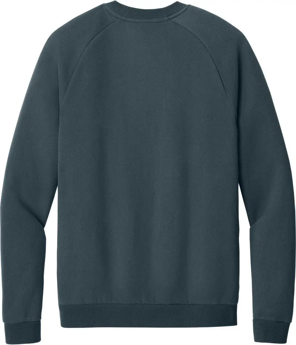 District Dt7804 Cloud Fleece Crew - Deep Steel Blue - Adult Xs