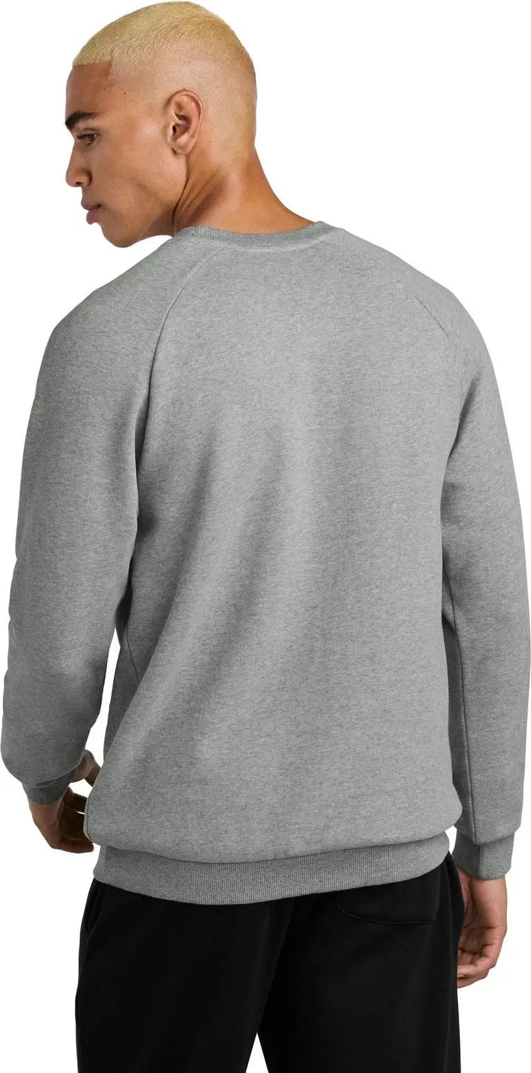 District Dt7804 Cloud Fleece Crew - Heathered Steel