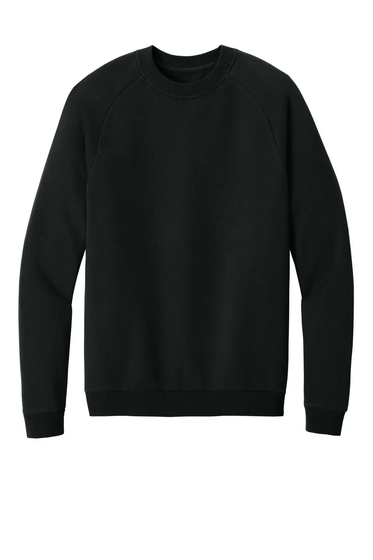 District Dt7804 Cloud Fleece Crew - Jet Black
