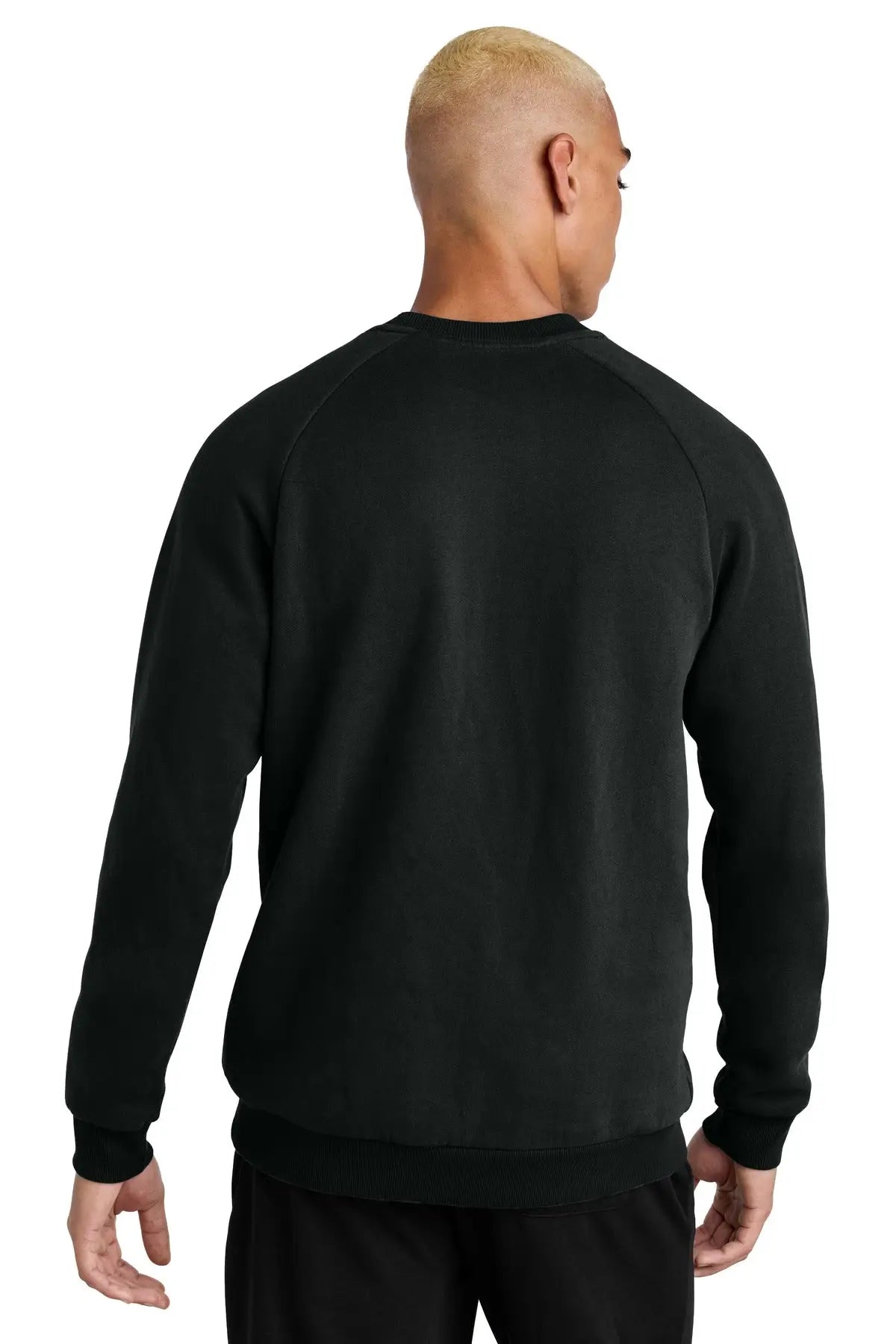 District Dt7804 Cloud Fleece Crew - Jet Black