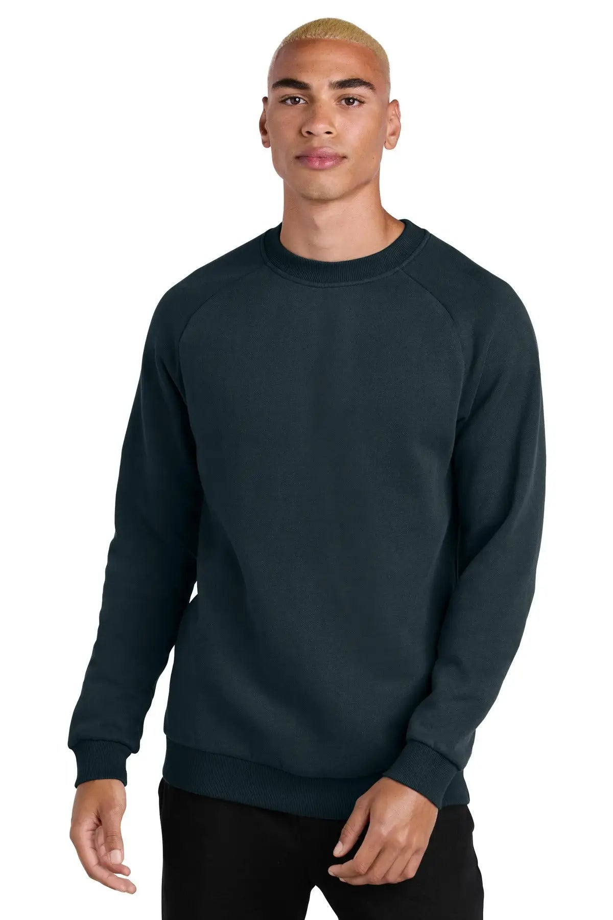 District Dt7804 Cloud Fleece Crew - New Navy