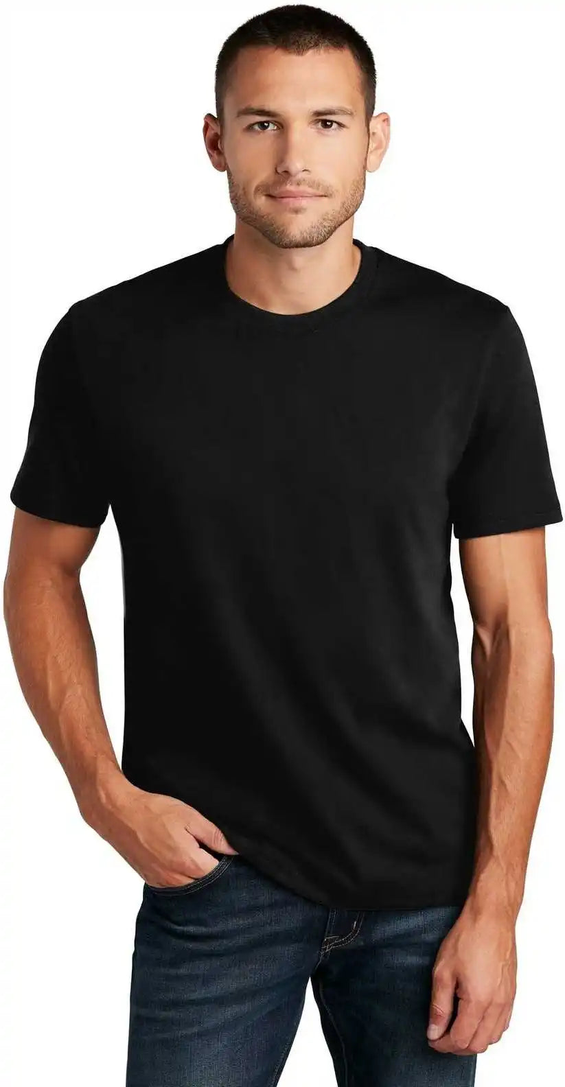 District Dt8000 Re Tee Black
